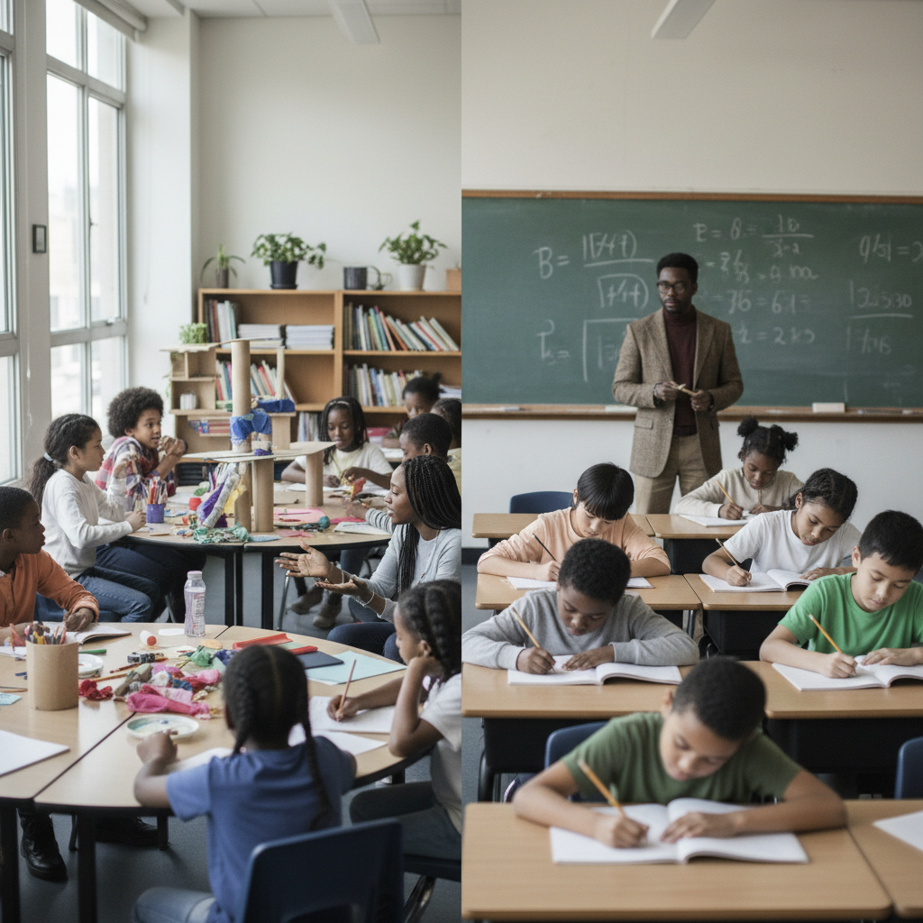 Progressive vs Traditional Schools