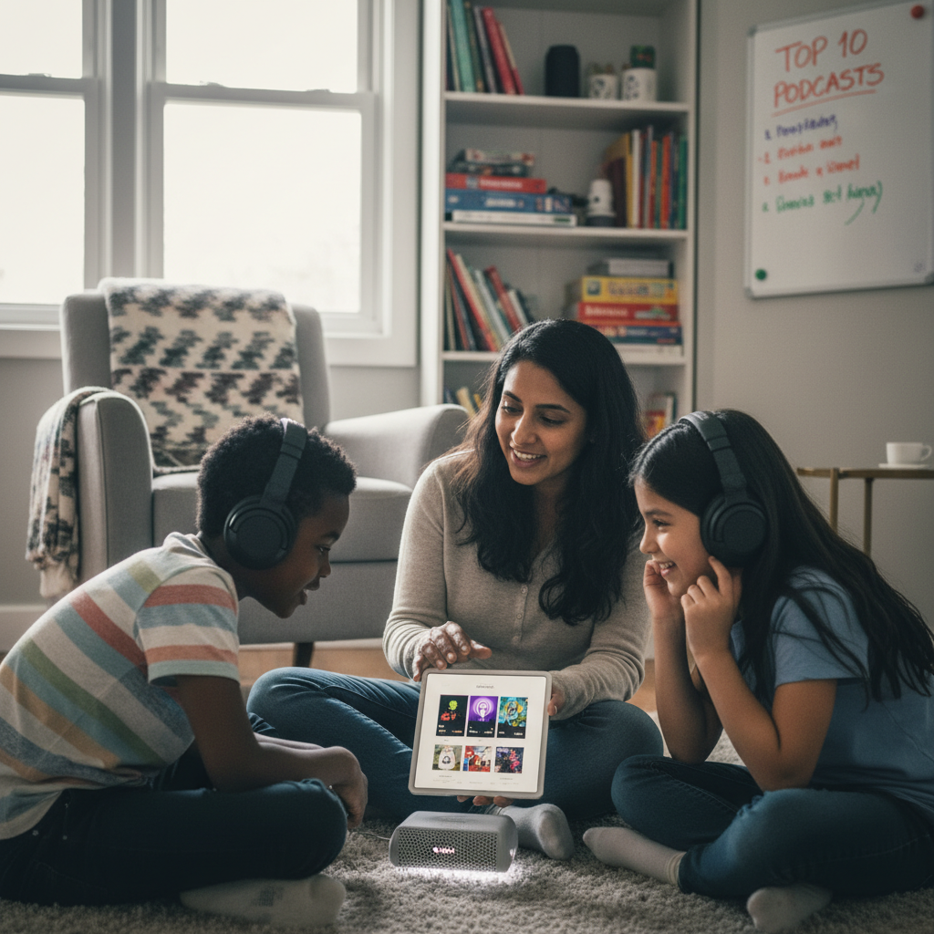 Top 10 Podcasts Every Child (Age 7+) Should Be Listening To Right Now