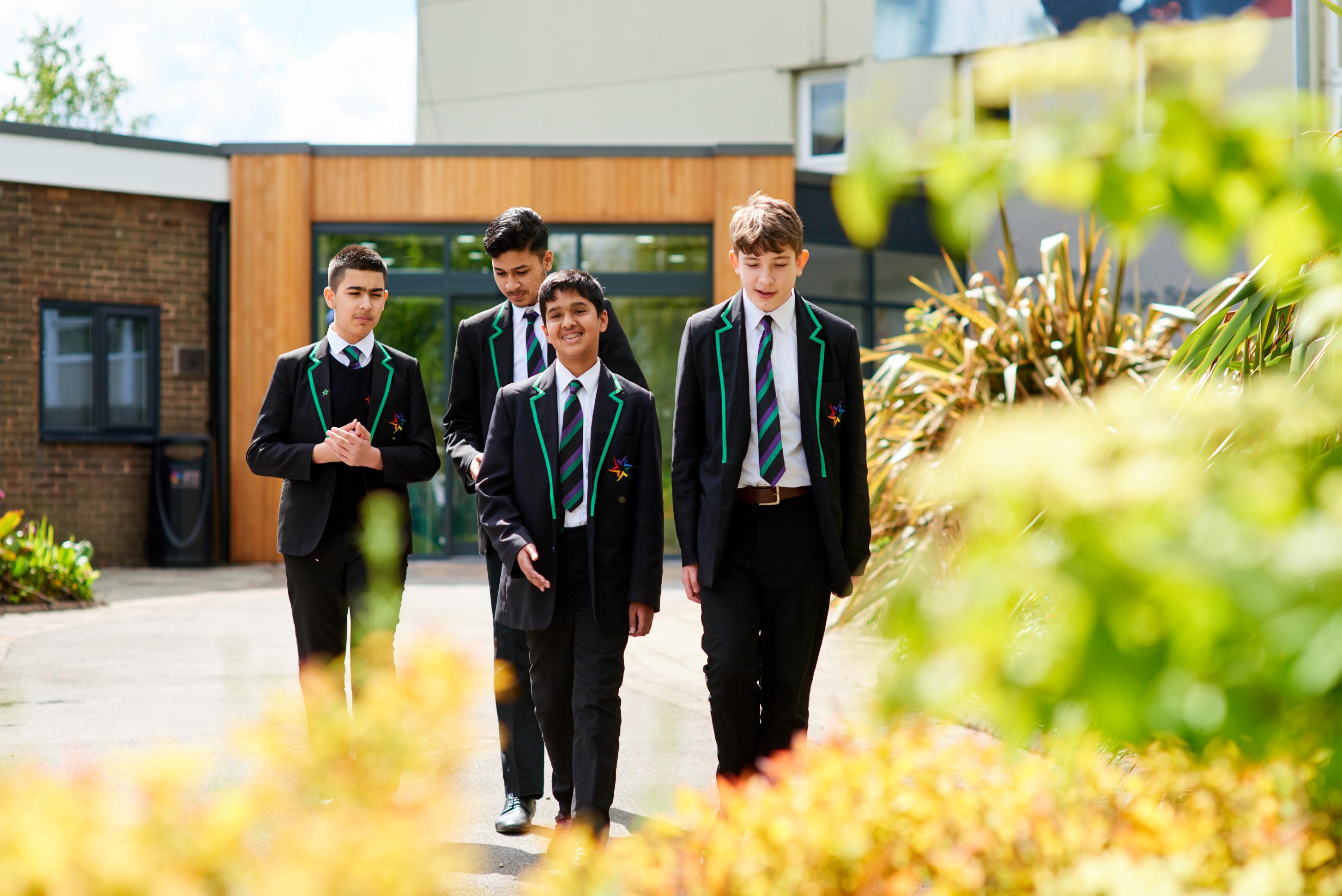 Upper Batley High School - school photo 1 showing facilities in Batley